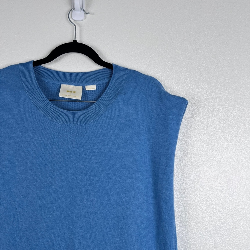 Anthropologie Maeve Women's Muscle Column Midi Dress Blue Sz 1X‎ - Picture 4 of 8